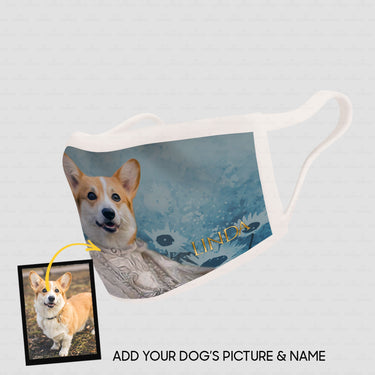 Personalized Dog Gift Idea - Royal Dog's Portrait 41 For Dog Lovers - Cloth Mask